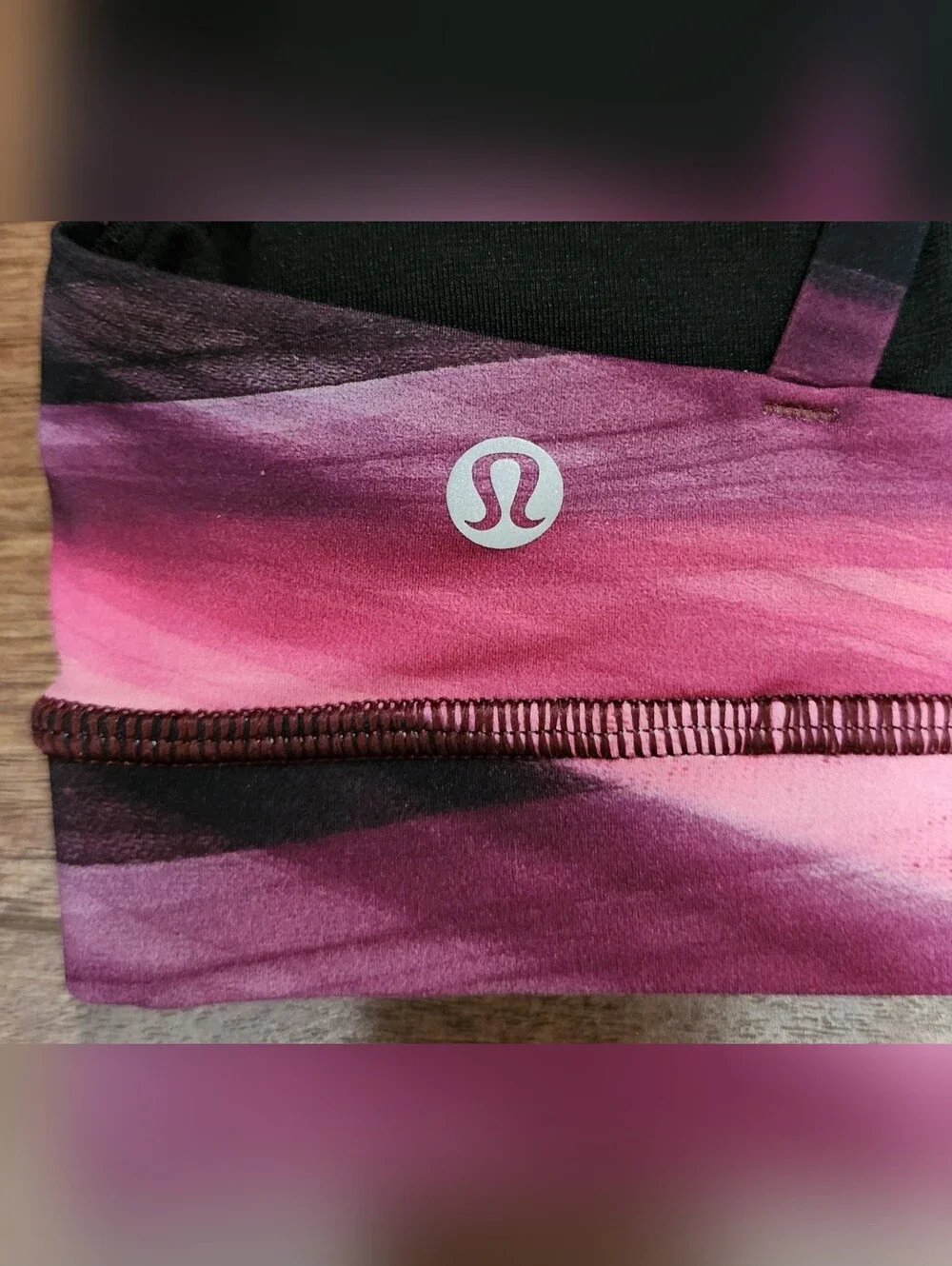 Lululemon Energy Bra *Central Saint Martins Nulux, Size 6, B/C Cups